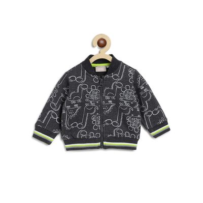 Boys Fleece Cardigan  With Hood